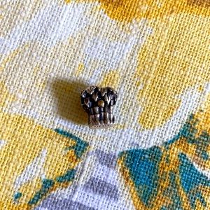 Palm tree with gold coconuts Pandora charm